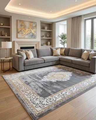 tappeto grigio 