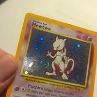Mewtwo Holo SET BASE (10/102) + RARO SWIRL - EX
