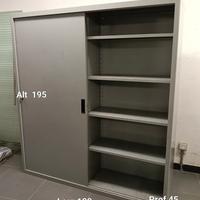 Armadi  metallici due ante scorrevoli