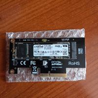 SSD Crucial NVME M2 500 GB