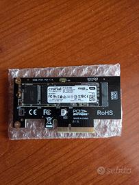 SSD Crucial NVME M2 500 GB