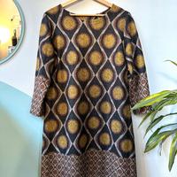 Abito donna con audaci motivi geometrici M - L