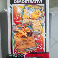 Mazzi Charizard e Pikachu Lucca Comics