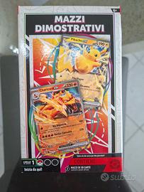 Mazzi Charizard e Pikachu Lucca Comics