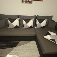 Divano angolare con penisola