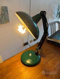 Lampada da tavolo vintage industrial design 70’/80
