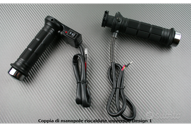 Coppia di manopole riscaldate universali Design 1