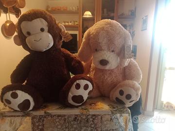 Orso e Orsacchiotto di peluche 