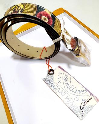 Cintura Gattinoni Planetarium con borchia dorata