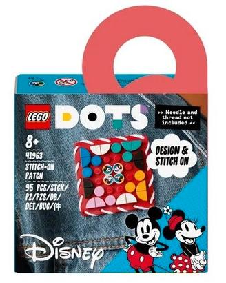 LEGO DOTS Disney Patch Stitch-on Topolino e Minnie
