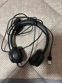 Cuffie USB con microfono per PC