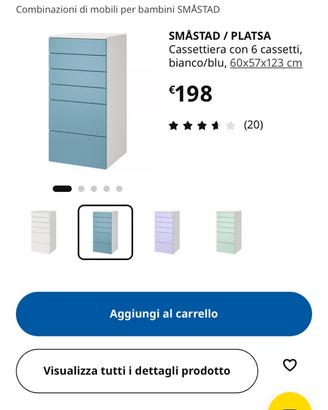 Cassettiera ikea