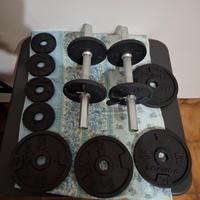 PESI ED ELASTICI DA PALESTRA