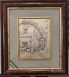 Quadro in argento sterling 925