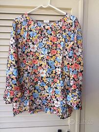 camicetta donna motivo floreale Pennyblack