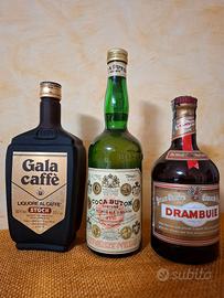 Gala Caffè, Coca Buton e Drambuie da collezione
