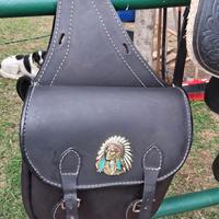 Bisacce sella cavallo equitazione