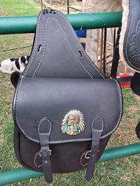 Bisacce sella cavallo equitazione