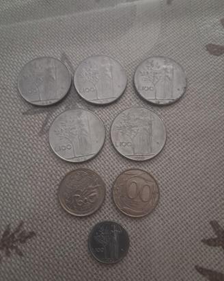 Monete rare 100 lire dal 1968 al 1996