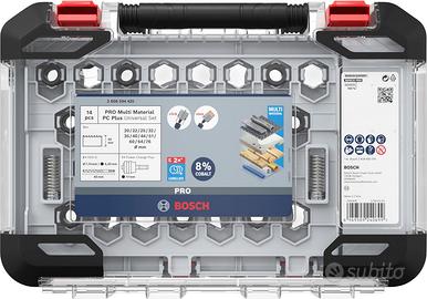 Bosch Pro set seghe a tazza al cobalto 14pz NUOVE