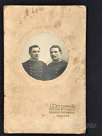 Foto CARABINIERI REALI 1910  su cartoncino WWI