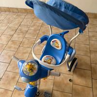 Triciclo bimbi con ape girevole sonora