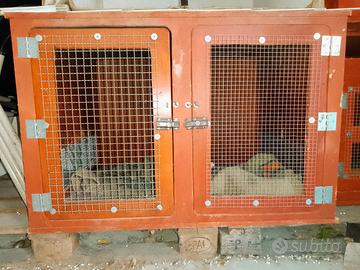 Kennel doppia porta