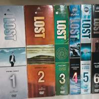 DVD collana LOST stagioni 1-2-3-4-5-6