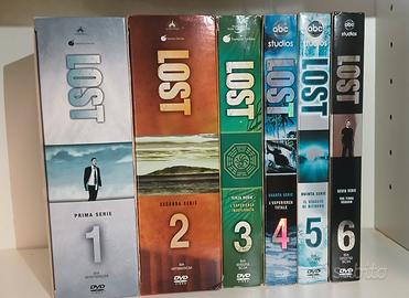 DVD collana LOST stagioni 1-2-3-4-5-6