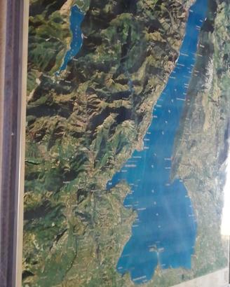 Tre mappe laghi Maggiore, Como, Garda