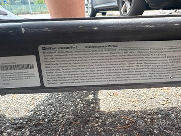 Xiaomi scooter pro 2