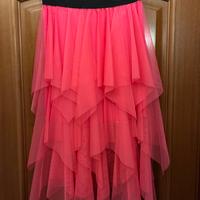 Gonna tulle fucsia