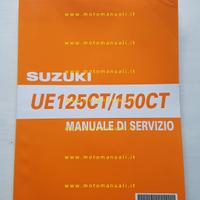 Suzuki UE 125 CT 2001 SCOOTER manuale officina ITA