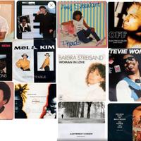 Super lotto di 64 dischi (7'') - Anni 70 & 80