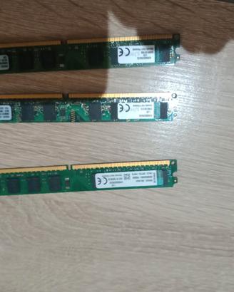 3 banchi 6 gb ram pc DDR2 6 GB