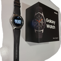 SAMSUNG Galaxy Watch 46mm smartwatch + 2 cinturini