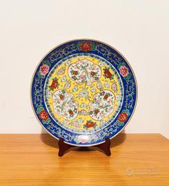 Piatto Vintage Giapponese dipinto a mano 
