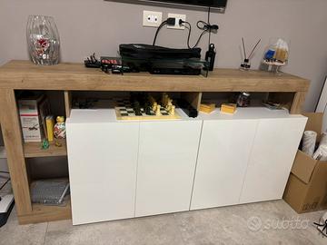 Mobile soggiorno+mobile  porta tv e mobile sospeso