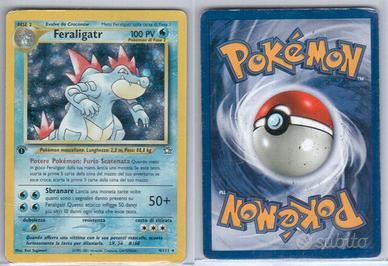 Pokemon Feraligatr (NG 4) prima edizione