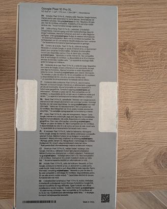 Google Pixel 10 pro xl 256 gb