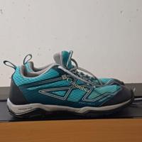 scarponcini donna trekking azzurri