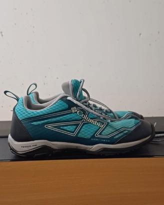 scarponcini donna trekking azzurri