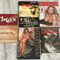 5 Calendari Ferilli Colombari Marcuzzi Max Falchi