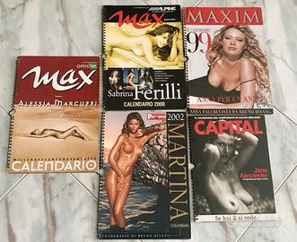 5 Calendari Ferilli Colombari Marcuzzi Max Falchi