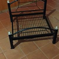 Letto in ferro per cane e trasportino 