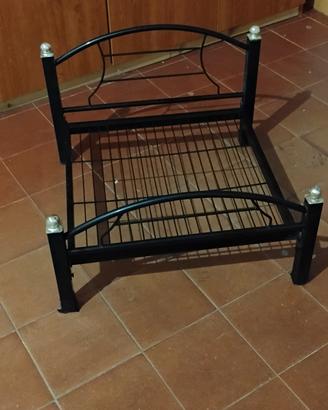 Cuccia/Letto in ferro per cane e trasportino