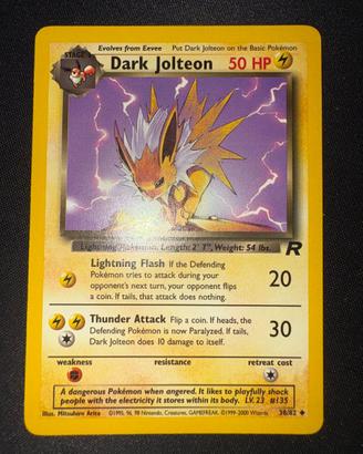 Dark Jolteon Team Rocket 38/82