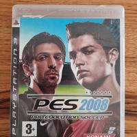 videogioco pes 2008 ps3