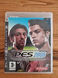 videogioco pes 2008 ps3