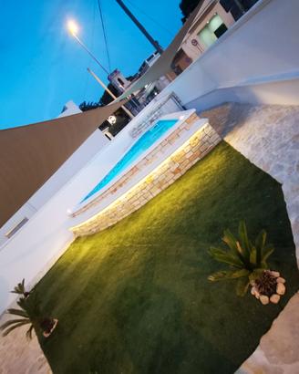 Villa con piscina indipendente Lama Taranto